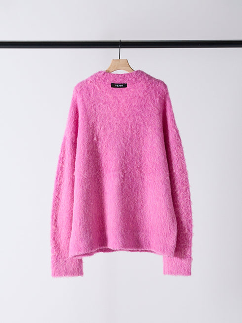 【 予約:11月中旬 】ALPACA MIX CARDIGAN /Y254-91122